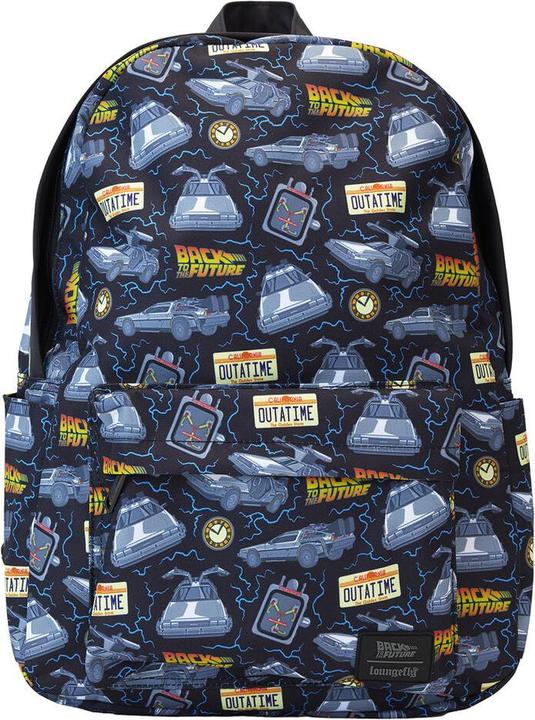 Loungefly Universal by Full-Size Nylon Rucksack Back to the Future 40th Anniversary