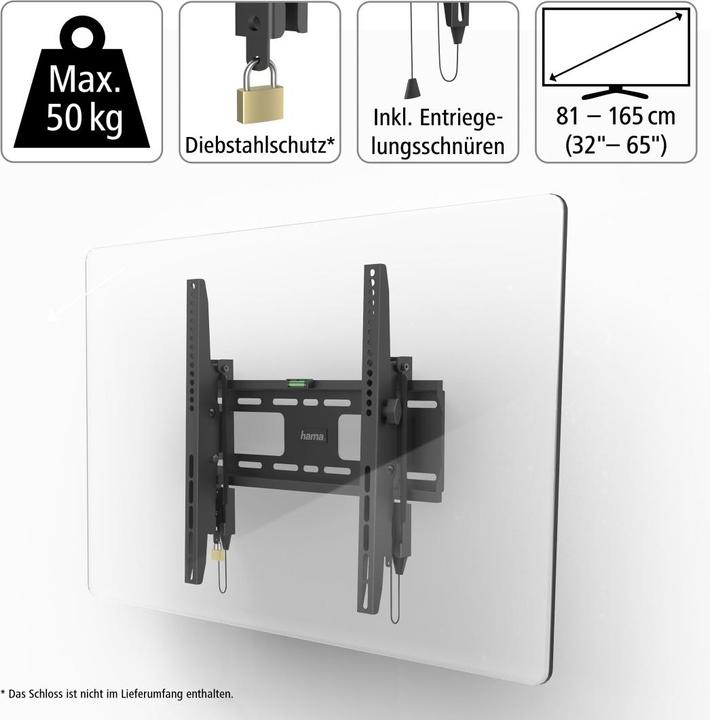 Produktbild Hama 220859 TV-WH (Wand, 65", 50 kg)
