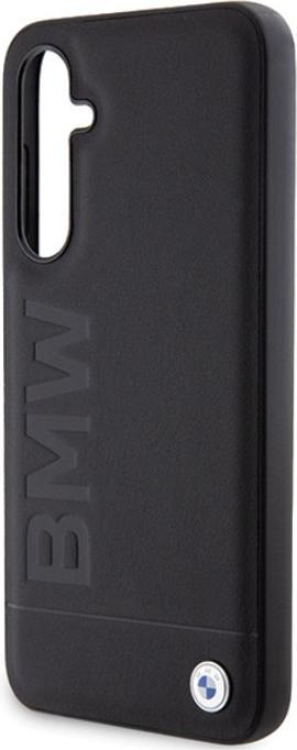 Image du produit BMW BMHCS23FESLLBK S23 FE S711 czarny/black Tampon à chaud en cuir (Samsung Galaxy S23 FE)
