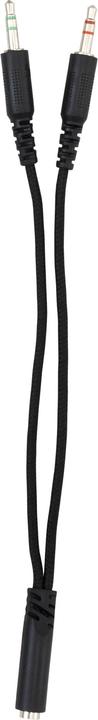 Actual product image White Shark Wired headphones GH-2445 Fox Black (Cable)