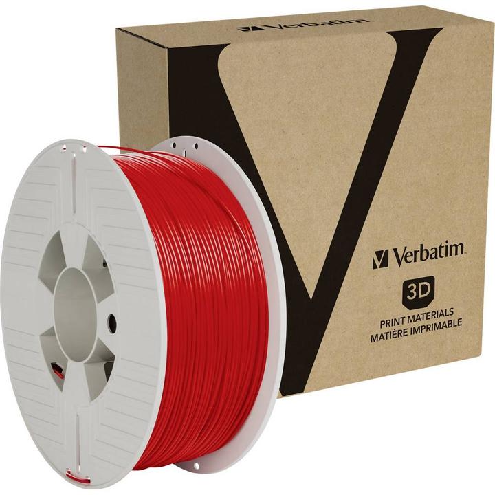 Image du produit Verbatim Filament (PLA, 1.75 mm, 1000 g, Rouge)