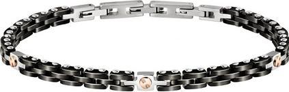 Morellato Fashionable menÂ's steel bracelet Ceramic SACU18 (M) (Edelstahl)