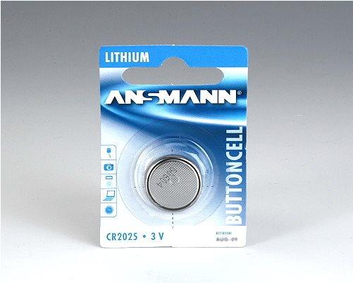 Image du produit Ansmann pile au lithium (1 pcs, CR2025, 160 mAh)