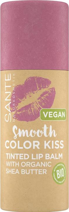 Produktbild Sante Lippenbalsam Smooth Color Kiss 02 Soft Berry (Balsam)