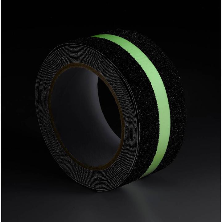 Immagine prodotto Toolcraft TO-10187130 Anti-Rutschband Schwarz, Grün (L x B) 10 m x 55 mm 1 St. (55 mm)