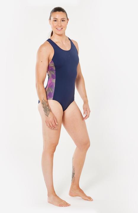 Image du produit Nabaiji Maillot de bain 1 pièce natation Femme - Kelly bleu rose (40, 42)