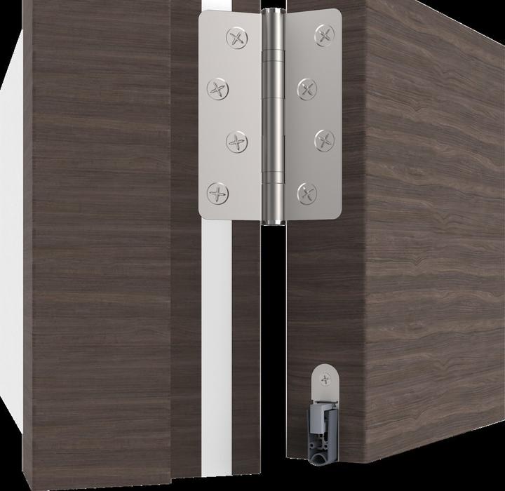 Immagine prodotto Athmer Guarnizione acustica L-15/30 WS 1-880 1 lato lunghezza 708 mm alluminio anodizzato argento
