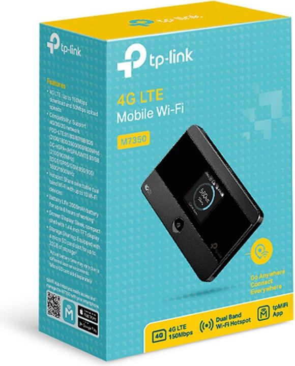 Actual product image TP-Link M7350 Mobile 4G/LTE WLAN router