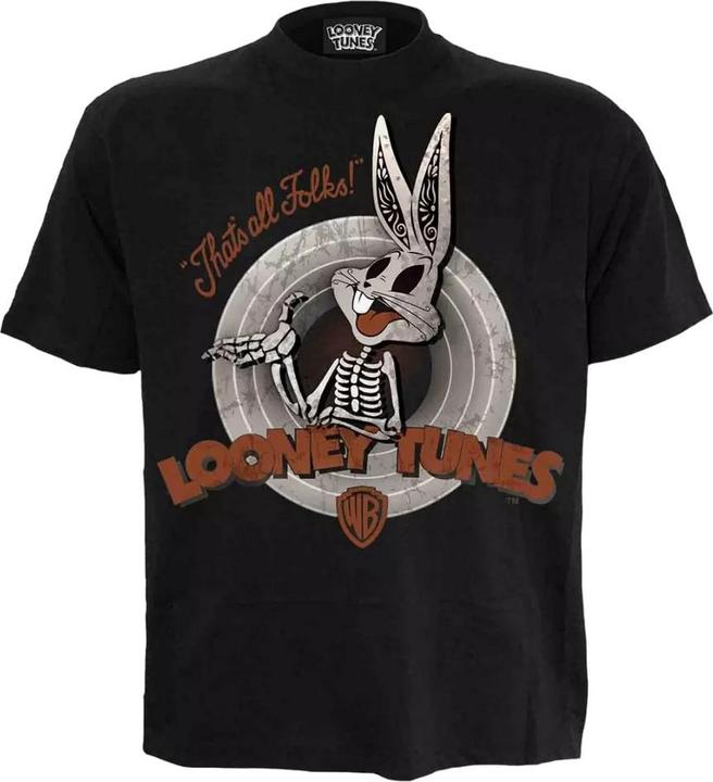 Immagine prodotto Looney Tunes Maglietta Bugs Bunny Teschio Adulto Unisex (S)