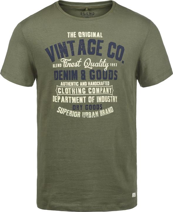 Immagine prodotto Blend Vadim Magliette T-Shirt A Maniche Corte Con Stampa Da Uomo Con Girocollo Taschino In Cotone 10 (S)