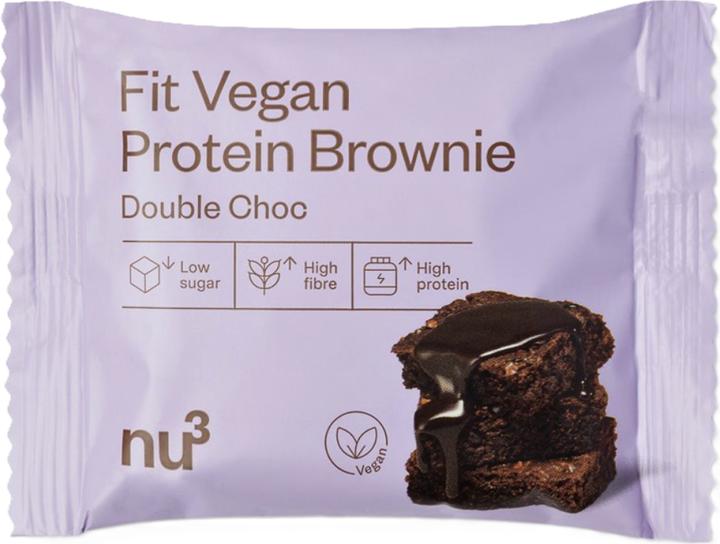 Produktbild nu3 Fit Vegan Protein Brownie 50 g (1 Stk., 50 g)
