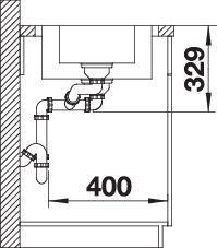 Actual product image Blanco Lemis 6 S-IF (Fitted sink, 100 cm, 50 cm)