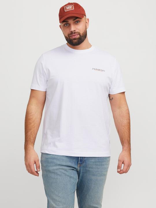 Actual product image Jack & Jones Plus Size Rückenprint T-shirt T-shirt (5XL)