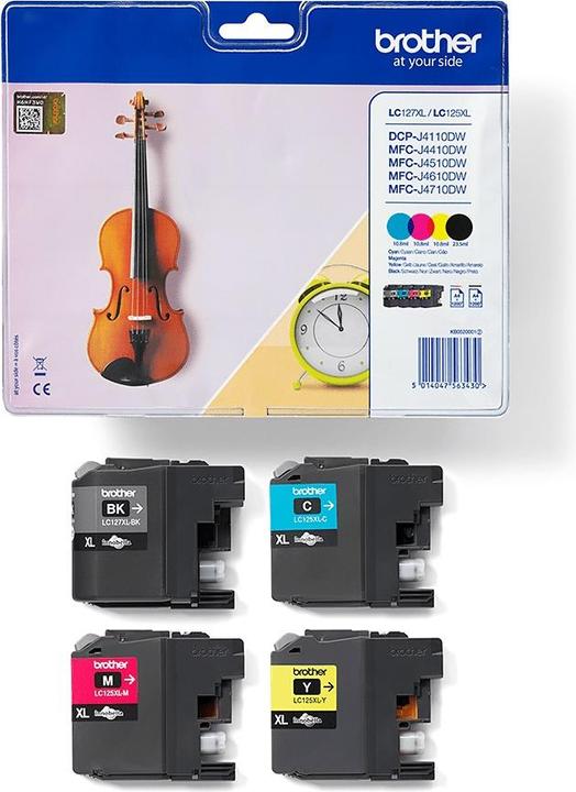 Immagine prodotto Brother LC-127XLVALBP Value Pack (M, FC, Y, C)
