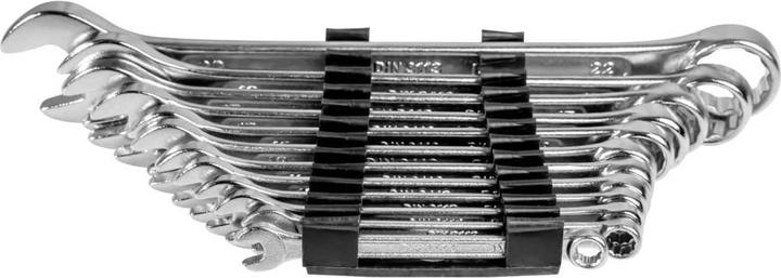 Produktbild Mannesmann Ring-Maulschlüssel-Satz (8 mm, 9 mm, 7 mm, 19 mm, 17 mm, 15 mm, 13 mm, 6 mm, 10 mm, 11 mm, 12 mm, 22 mm)