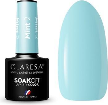 Claresa Soak Off Uv/Led Mint Gel Polish 2 5G (5 ml)