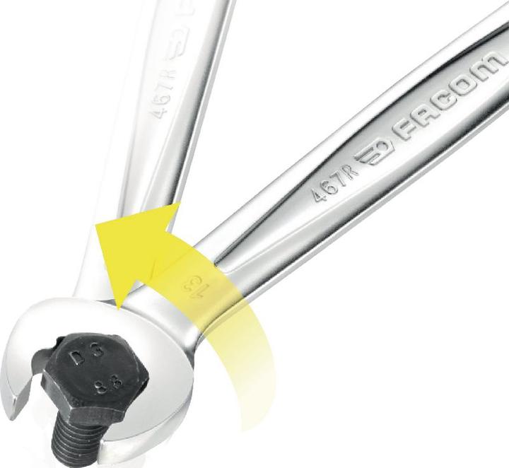 Image du produit Facom Clé à rochet mixte (14 mm)
