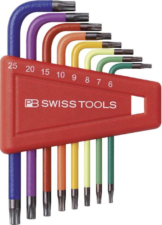 PB Swiss Tools Jeu de vis à six pans creux pour vis Torx