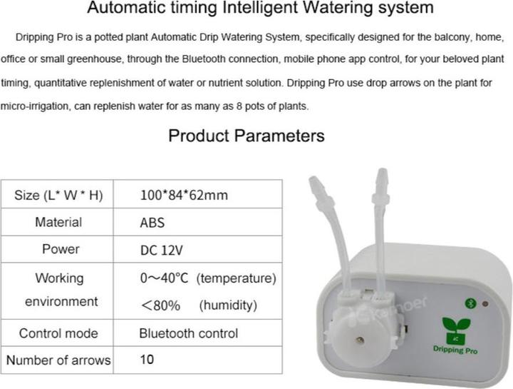 Produktbild Kamoer Dripping Pro Mini Bewässerungssystem