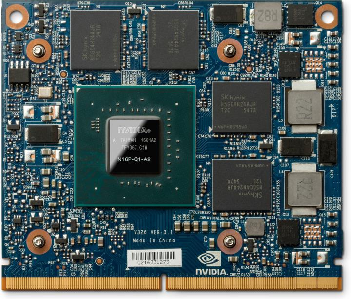 Actual product image HP NVIDIA Quadro M1000M 2GB (2 GB)