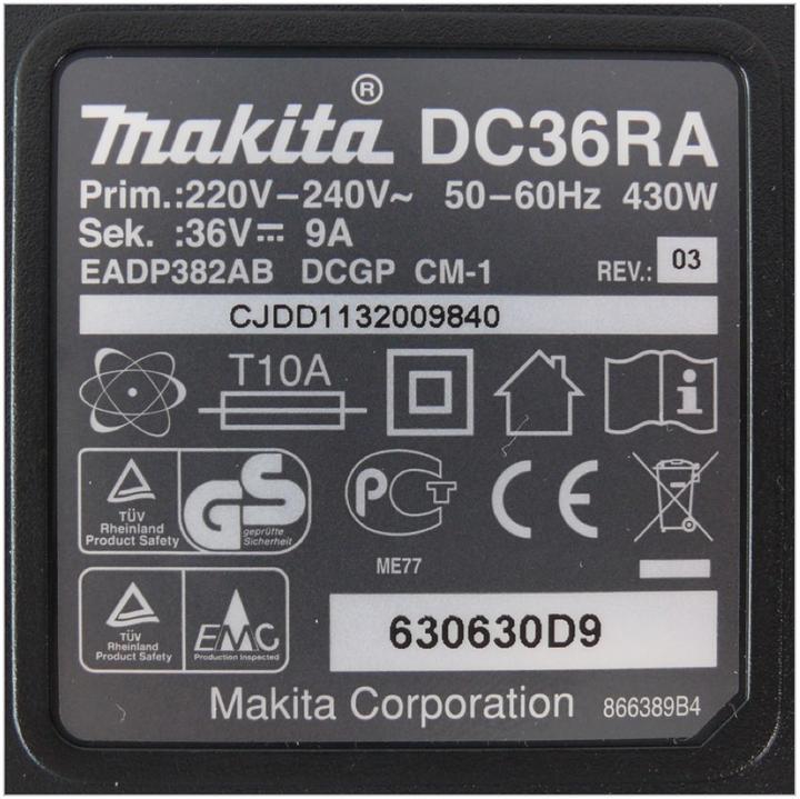 Produktbild Makita Ladegerät Lithium-Ion 36V (36 V)
