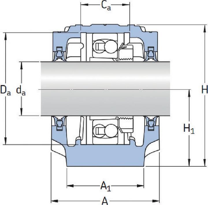 Image du produit SKF Palier vertical SNL