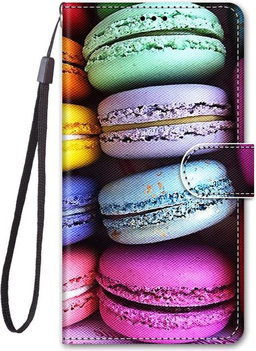 Produktbild Cover-Discount Galaxy A13 4G - Leder Hülle Macarons (Samsung Galaxy A13, Samsung Galaxy A13 5G)