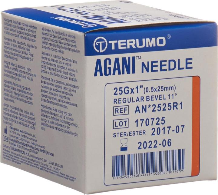 Terumo Aga Einmalk 25G 0.5x25mm oran 100