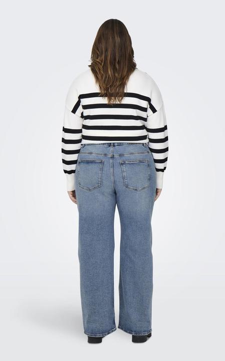 Actual product image Only CARJUICY Hohe Taille Weiter Beinschnitt Jeans Jeans mit weitem Bein (W44/L32)