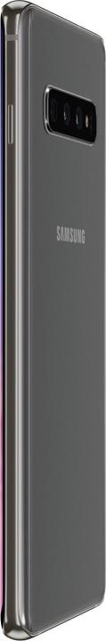 Actual product image Samsung Galaxy S10+ (128 GB, Prism Black, 6.40", Hybrid Dual SIM, 16 Mpx, 4G)