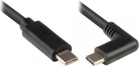 Actual product image Good Connections GC-M0260 USB Cable 0.5 m 3.2 Gen 1 (3.1 Gen 1) USB C USB A Black (0.50 m, USB 3.2 Gen 1)