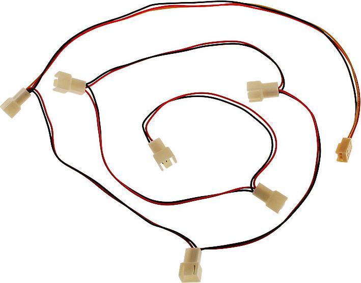 Image du produit InLine Câble de l'adaptateur de ventilateur à 3 broches