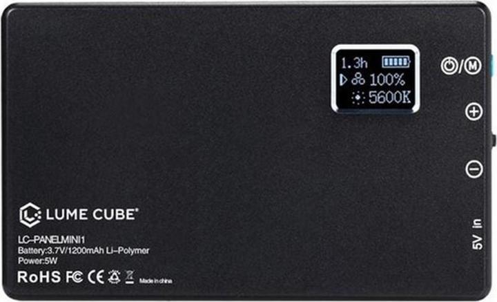 Immagine prodotto Lume Cube Pannello Mini con attacco DSLR (Videocamera)