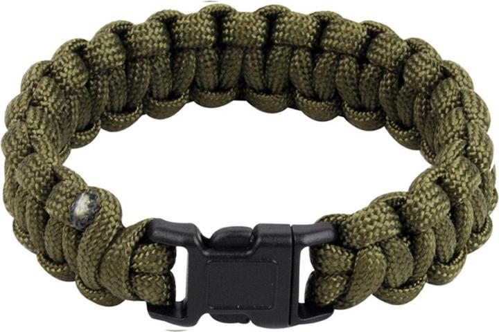 Highlander Paracord Bracelet Qr Buckle Olive (Plastik, Nylon)