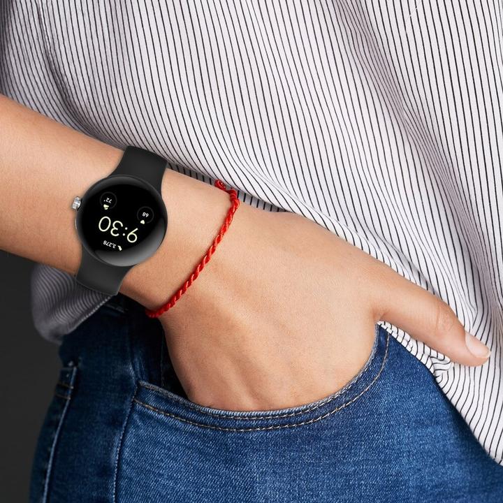 Actual product image Cover-Discount Google Pixel Watch 3 - 45mm - Silikon Sportarmband Ersatzband (Silicone)