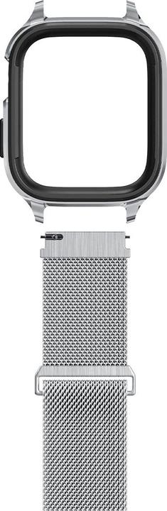 Produktbild Spigen METAL FIT?PRO? Apple Watch 4 / 5 / 6 / 7 / 8 / SE (44 / 45 MM) SILVER
