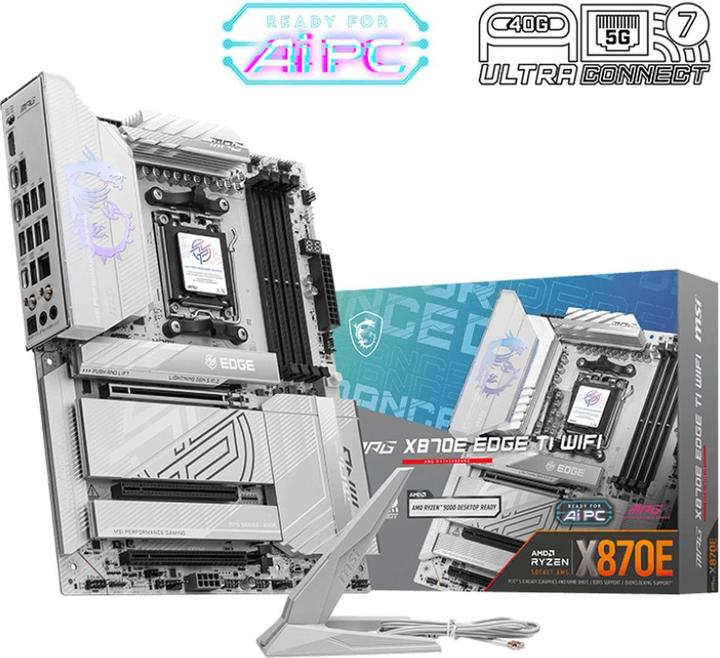 Actual product image MSI MPG X870E EDGE TI WiFi (AM5, AMD X870E, ATX)