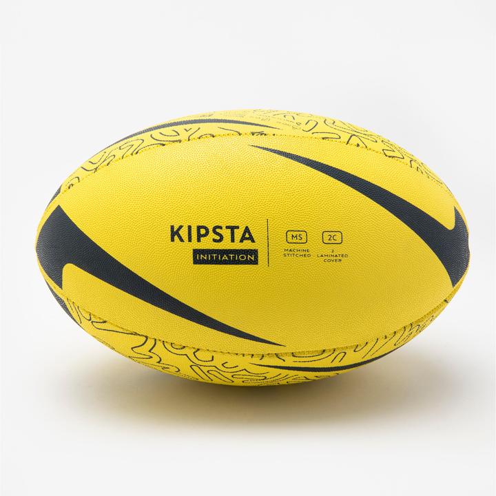 Decathlon Pallone da rugby per principianti taglia 3 per bambini R100 - Giallo