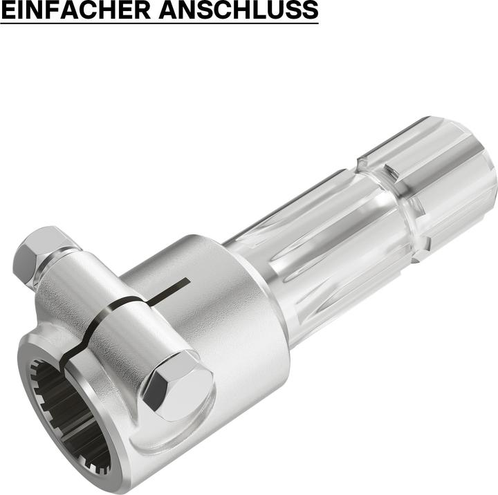 Immagine prodotto Wiltec Albero cardanico 175 mm boccola supporto albero scanalato 1 3/4" Z20 per albero di uscita 8-32x38x6 (Accessori per trattori)