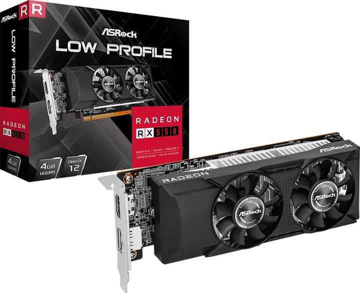 Immagine prodotto AsRock RX550 Low Profile (4 GB)