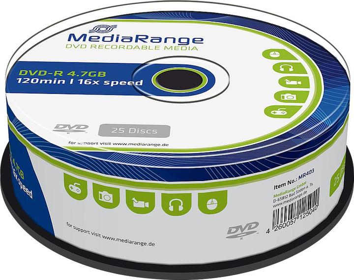 Produktbild MediaRange Cd-R (50 x)