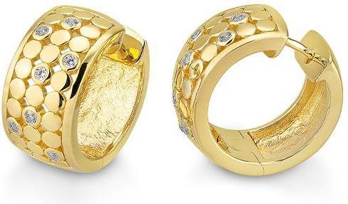 Breuning OHRSCHMUCK - BRILL. 0,28 Ct. H/si (750/18 K Gold)