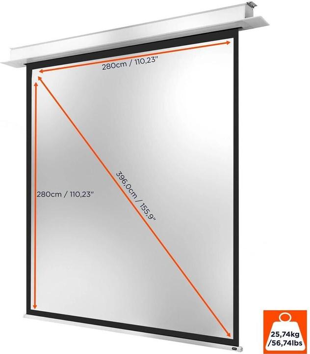Actual product image Celexon Ceiling installation Motor Professional + (155.91", 1:1)