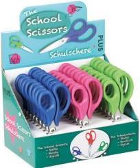 Actual product image Plus Japan Scissors 14.5cm 3 colours assorted (14.50 cm)