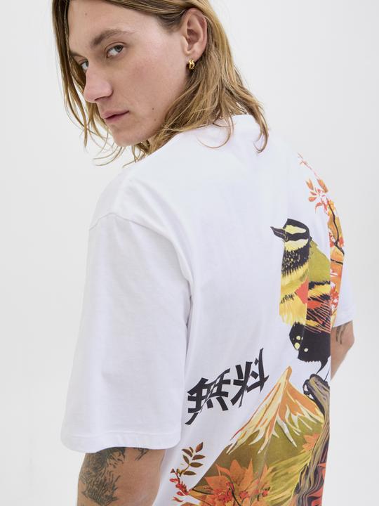 Actual product image Jack & Jones Jorfuji Tee Ss Crew Neck Tg (L)