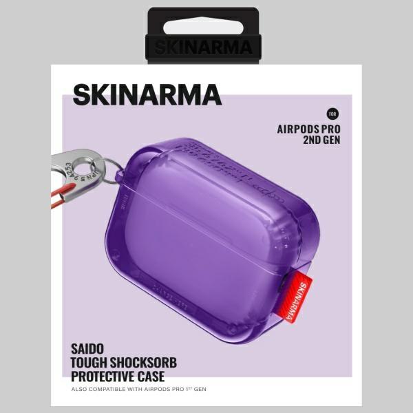 Immagine prodotto Skinarma Etui Saido to AirPods Pro 2 purple (Borsa per cuffie)