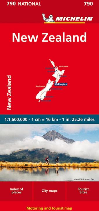 Produktbild Michelin New Zealand Map 790