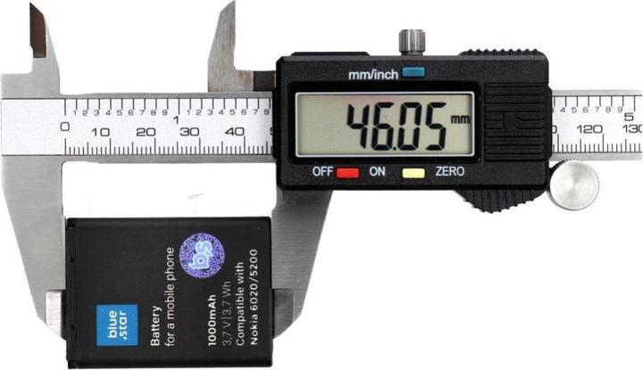 Actual product image BlueStar Battery Blue Star BLUE STAR PREMIUM battery for NOKIA 6020 / 5200 / 5300 / 3220 / 5140 1000 mAh