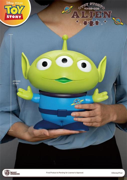 Produktbild Beast Kingdom Toy Story Piggy Vinyl Spardose Alien 25 cm
