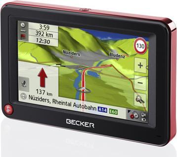 Produktbild Becker ACTIVE 43 Talk, Bluetooth, TMC, Europakarten